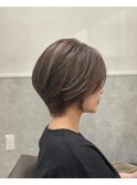 スッキリショートボブ