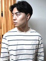 テラス(Terrace)&nbsp;ナチュラルセンターパート/刈り上げツーブロック/大人カジュアル