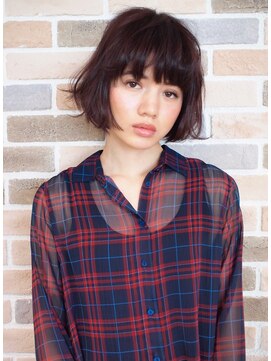 アフロート ギンザ(AFLOAT GINZA) おしゃれボブ×暖色系カラー