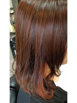 櫛の屋 ポイントカラー(レッド)（elescondite  ゆっこ）