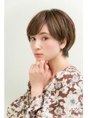 大人可愛い小顔愛されショート