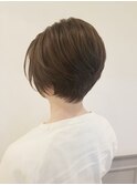 前下がりショートレイヤーボブ☆