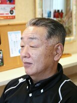 ヘアーステージめぐりや&nbsp;上品メンズグレイスタイル