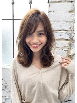 ロンドプランタン 恵比寿(Lond Printemps) 【Lond printemps水野】波ウェーブがかわいい大人ミディ329