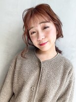 アイティー バイ アルバム 中野店(IT by ALBUM) ポニーアレンジ_オリーブカラーハイライトカラー_37312