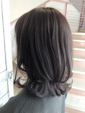 ワークスヘアー(WORKS HAIR) 柔らか外国人風ラベンダーカラー