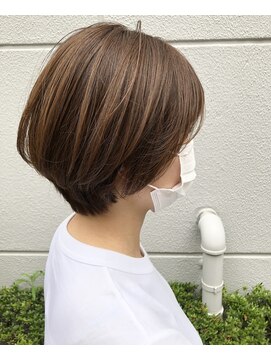 ブロック(BLOCK) マスクをしてても美人ショート