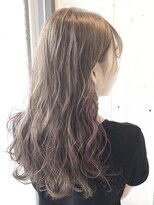 アニータバイガネイシャ(Aujua anita by ganesha) イヤリングカラーが可愛い★ラベンダーグレージュ★