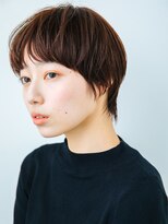 オトソーデン(Oto-soden)&nbsp;ピンクブラウンのマッシュショート