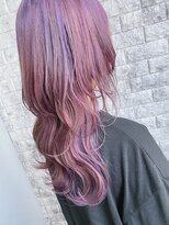 リアイス(Re:ICE)&nbsp;ミニウルフ/くすみブルー/流れるレイヤー/インナーハイライト