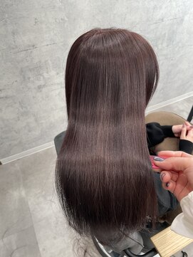 ラフトーキョウセカンド(RAF TOKYO 2nd) 【RAF TOKYO 2nd Rina】髪質改善×ラベンダーカラー