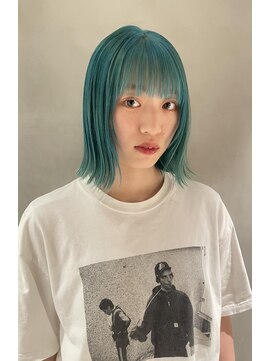 アオイ(aoi.) turquoise green