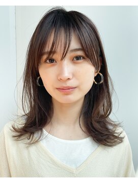 ガーデン オオタカノモリ(garden otakanomori) 30代似合わせカット×くびれヘア×アースカラー×デザインカラー