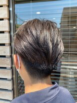 サロンドカスティーロ(salon de castillo)&nbsp;黒髪暗髪ナチュラル刈り上げビジネスカジュアル大人ノーブル