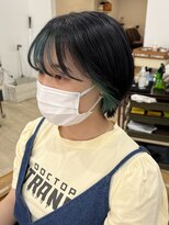 メアリー バイ メリー(marry by merry)&nbsp;【立町メアリーバイメリー】☆サワーグリーン×インナーカラー☆