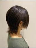 似合わせショートカット×ダークブラウン