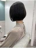 大人可愛い30代40代50ショートボブショート丸みショート