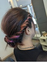 パラゴンヘア(Paragon hair) アップスタイル