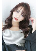 アジールヘア 池袋東口店(agir hair) 20代30代40代◎レッドブラウンエアリーロング美髪ヘアー池袋