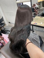 ベレーザ 渋谷(BELEZA)&nbsp;7665髪質改善トリートメントブリーチなしカラー韓国ワンホンヘア