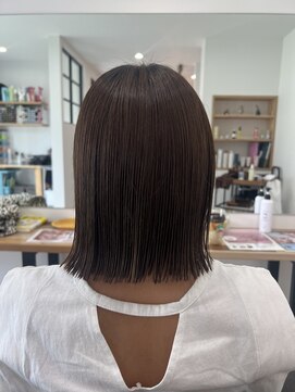 バム(BaM) 切りっぱなしボブ