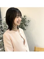 ケーツー 谷町(K-two)&nbsp;フェイスレイヤー×ボブ*前髪ありボブ*レイヤーボブ*イメチェン