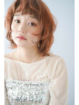 シェル 国分寺(shell) くびレイヤーエモージュグレージュカラーくびれショート/国分寺