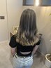 【本格デザイン】ハイライトバレイヤージュカラー＋カット＋トリートメント