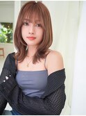 夏ミディ×ヘーゼルベージュ