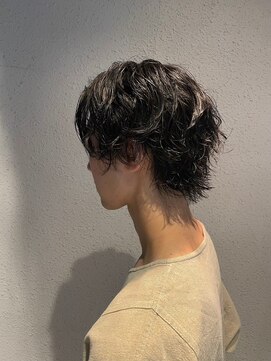 ココロカラ(Cocorokara) フェザーショート　メンズパーマ　ニュアンスパーマ