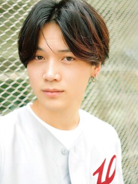 ディッセンバー 神宮前(December) 【laundry】センターパート/スリークショート