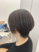 アルビス(arbis)&nbsp;艶髪/30代/40代/50代/白髪ぼかし/白髪染め/ショートボブ