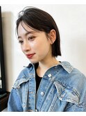 ボブ/暗髪/小顔カット/似合わせカット/20代30代40代