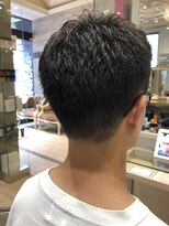 ビス リアン 川口店(Vis lien)&nbsp;メンズフェードカット爽やかパーマ短めツーブロック