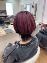 アメイジングヘアー 中沢店(AMAZING HAIR)&nbsp;デザインカラー×ピンク