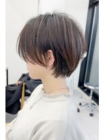 ビューナゴヤ 名駅(VIEW NAGOYA)&nbsp;丸顔/ミニウルフ/チェリーブラウン/ショートボブ