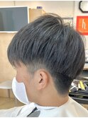 メンズ/マッシュレイヤー/カット/黒髪/ツーブロ/かりあげ