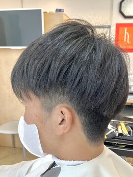 カットハウス はさみの部屋 メンズ/マッシュレイヤー/カット/黒髪/ツーブロ/かりあげ