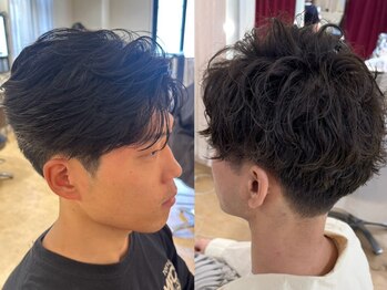 グラマラス GLAMOROUSの写真/ニュアンスパーマ/デザインカラー/韓国風もお任せ◇いつでもお得に再現性のあるスタイルをご提供！