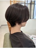 ショートヘア/アッシュブラウン/四街道【瀬戸山舞】