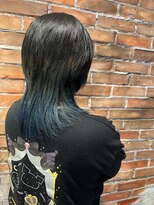 ヘアメイク エンデュー(hair make EnDeux) ブルーグラデ
