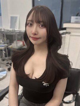 アマトウキョウ 表参道(AMA TOKYO) レイヤーカット 韓国ヘア 顔周りカット高島大登