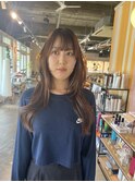 ロングヘアレイヤーカット