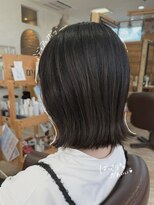 ヘアーチェリーコーク ランプ(HAIR CHERRY COKE Lamp)&nbsp;＊ダークアッシュ×ミディボブ