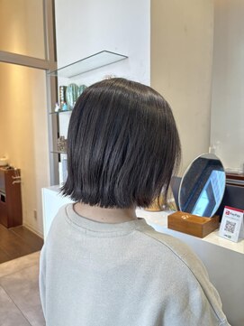 ナップヘアー NAP hair 切りっぱなしボブ/村山 歩美