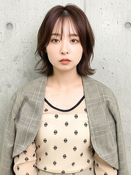 シースルーバング外ハネボブ