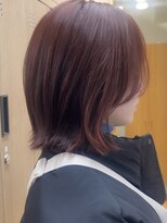 ユアーズヘア 神楽坂店(youres hair)&nbsp;伸ばしかけボブ/暖色系カラー/髪質改善/オージュア/レイヤー