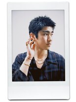 エイル(AILE)&nbsp;MEN'S HAIRスパイキーショートスペインカールブルーブラック