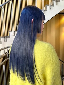 セレーネ ヘアー(Selene hair) ブルーカラー☆
