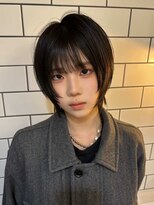 ベレーザ 渋谷(BELEZA)&nbsp;17638黒髪ダークアッシュココアブラウンミディアムレイヤー